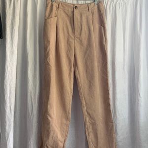 SHEIN CORDUROY PANTS SIZE L W/ CUFFED LEGS